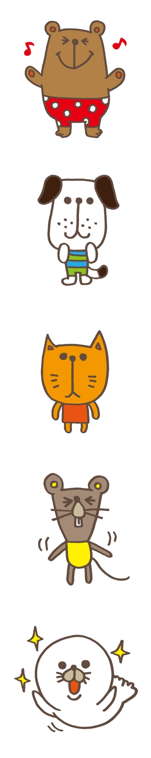 orange01 (orange01)さんのださかわ動物キャラクター制作への提案