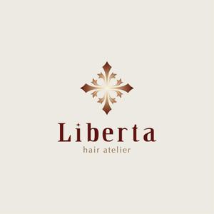 rinrioconon (rinrioconon)さんの美容室「liberta」のロゴ作成への提案