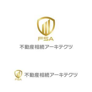 Thunder Gate design (kinryuzan)さんの不動産の相続対策のコンサルティング会社「不動産相続アーキテクツ株式会社」のロゴへの提案