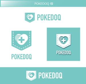 FISHERMAN (FISHERMAN)さんの健康管理アプリ「POKEDOQ」のロゴへの提案