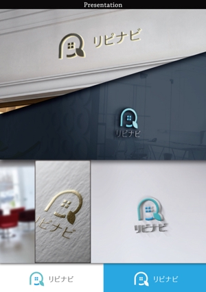 hayate_design ()さんの店舗集客アプリ「リピナビ」のロゴ (当選者確定します)への提案