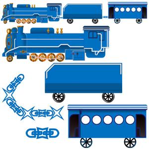 銀河鉄道999のような汽車のイラスト制作依頼の事例 実績 提案一覧 ランサーズ