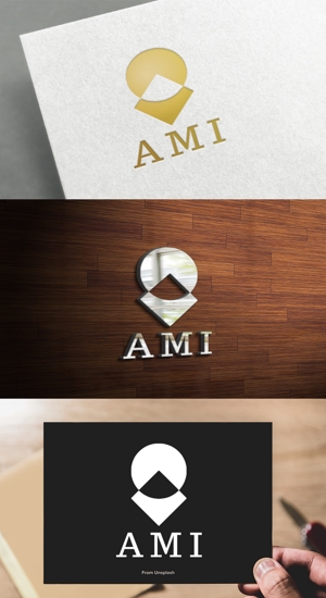 athenaabyz ()さんのポイントサイト『AMI』(あみー　と読む)のロゴデザインへの提案