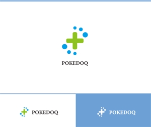 動画サムネ職人 (web-pro100)さんの健康管理アプリ「POKEDOQ」のロゴへの提案