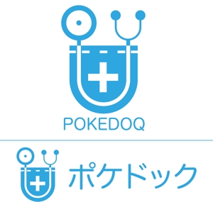渡部 大輝 (Daiki-Watabe)さんの健康管理アプリ「POKEDOQ」のロゴへの提案
