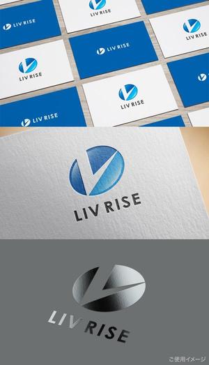 shirokuma_design (itohsyoukai)さんの売買専門の不動産会社「株式会社　LIV　RISE（リブライズ）」のロゴへの提案