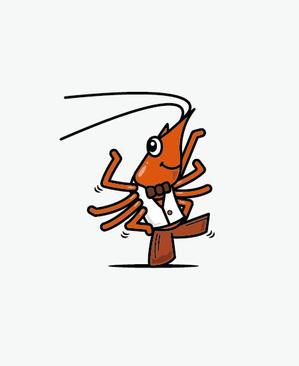 masato_illustrator (masato)さんのエビがダンスしているイラストへの提案