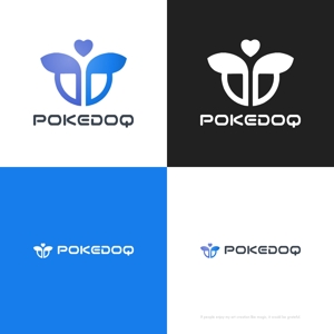 themisably ()さんの健康管理アプリ「POKEDOQ」のロゴへの提案