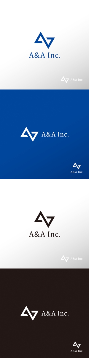 doremi (doremidesign)さんの「株式会社エーアンドエー」のロゴ制作依頼への提案