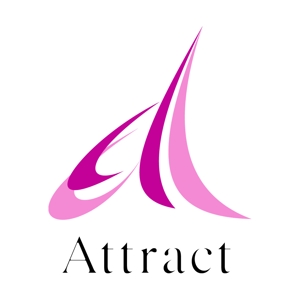 さんの「Attract」のロゴ作成への提案