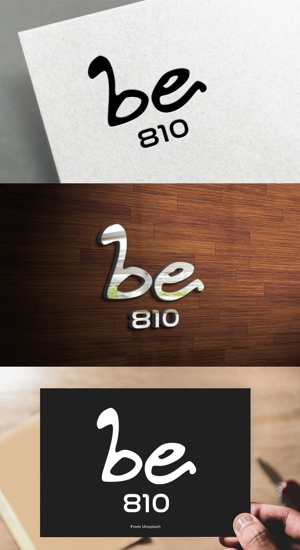 athenaabyz ()さんのアパレルショップサイト「810 be」のロゴ制作依頼への提案