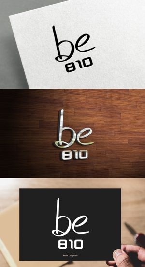 athenaabyz ()さんのアパレルショップサイト「810 be」のロゴ制作依頼への提案