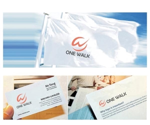 hope2017 (hope2017)さんのニッチな供養業界専門のコンサルティング・広告代理店「ONE WALK」のロゴへの提案
