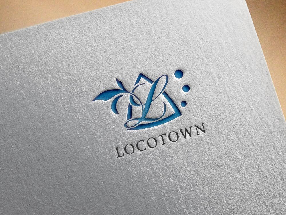 不動産売買の新会社「有限会社ロコタウン」のロゴ、アイコン制作