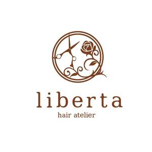 BEAR'S DESIGN (it-bear)さんの美容室「liberta」のロゴ作成への提案