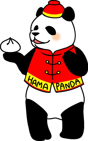 しゃ～みん (hamumu)さんの20代～30代の女性に受け入れられるパンダのキャラクターのイラストへの提案