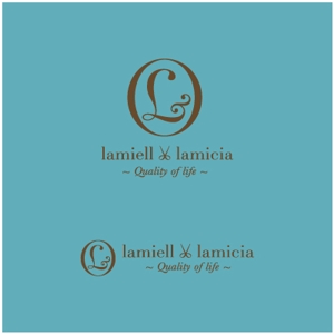 catwood (catwood)さんの美容室「lamiell」のロゴを募集！への提案