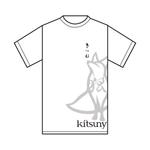 5863 (kco-otochi)さんのファションブランド「kitsuny」のTシャツデザイン（書道コラボ）への提案