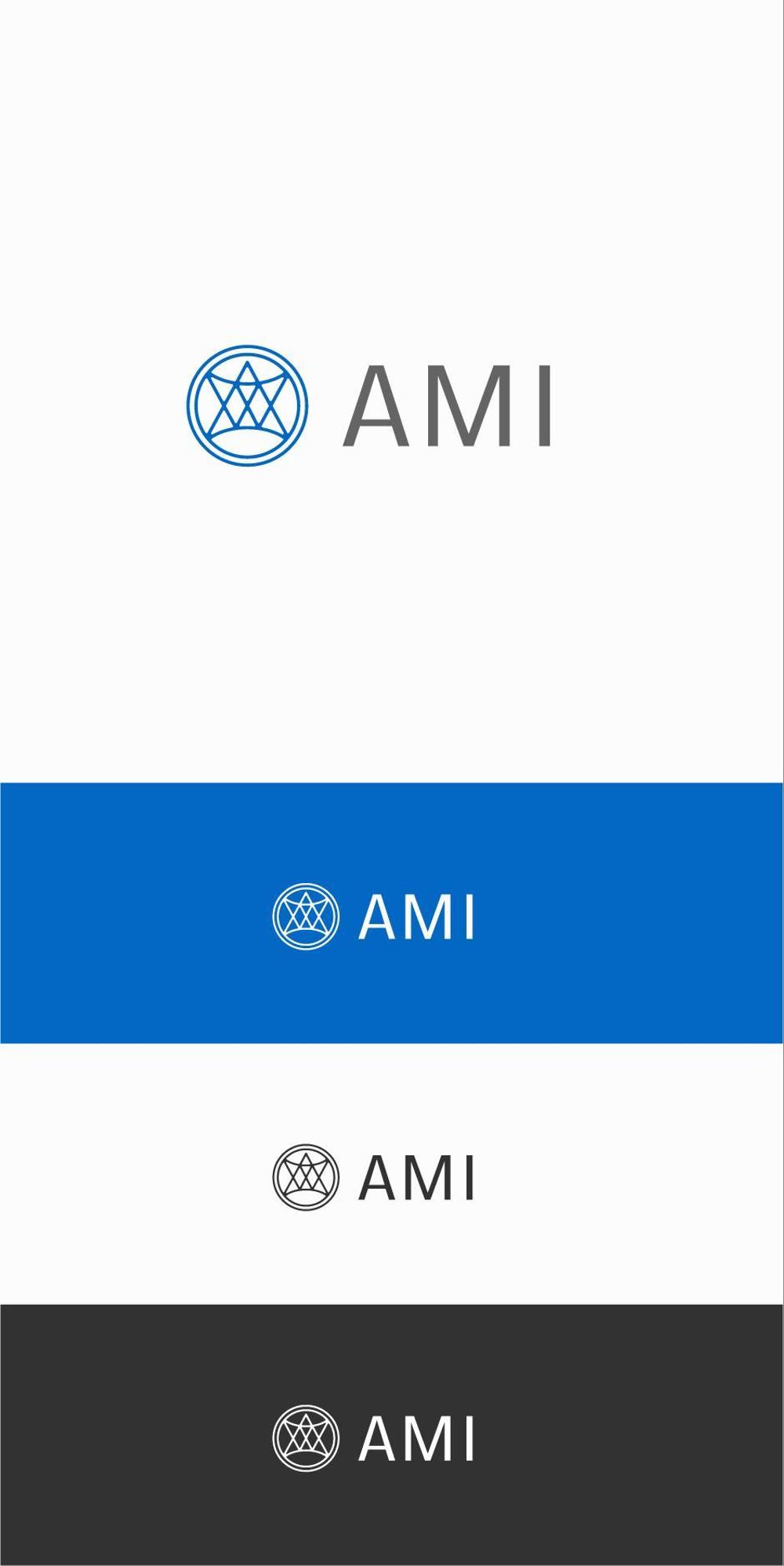 ポイントサイト『AMI』(あみー　と読む)のロゴデザイン