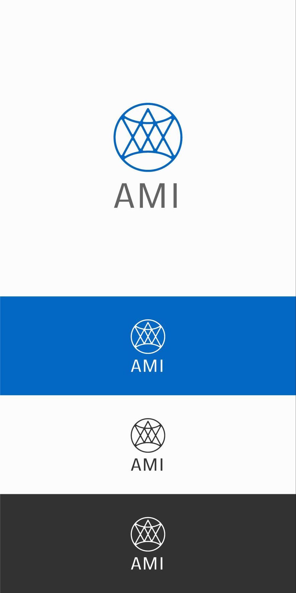 ポイントサイト『AMI』(あみー　と読む)のロゴデザイン