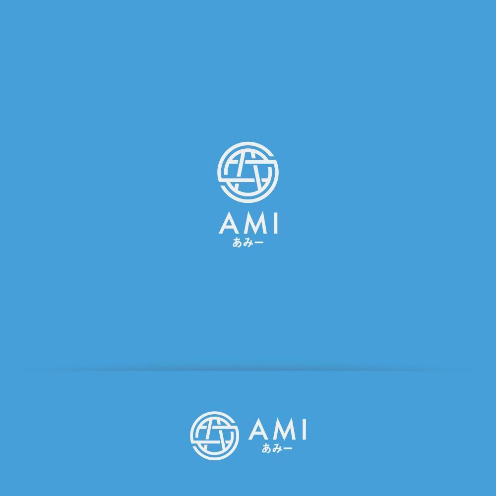 ポイントサイト『AMI』(あみー　と読む)のロゴデザイン