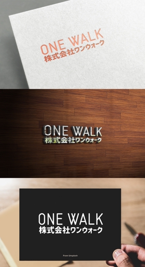 athenaabyz ()さんのニッチな供養業界専門のコンサルティング・広告代理店「ONE WALK」のロゴへの提案