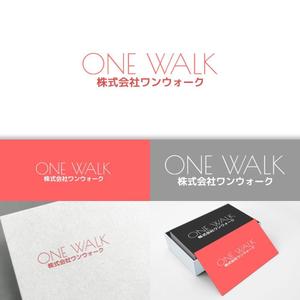 minervaabbe ()さんのニッチな供養業界専門のコンサルティング・広告代理店「ONE WALK」のロゴへの提案