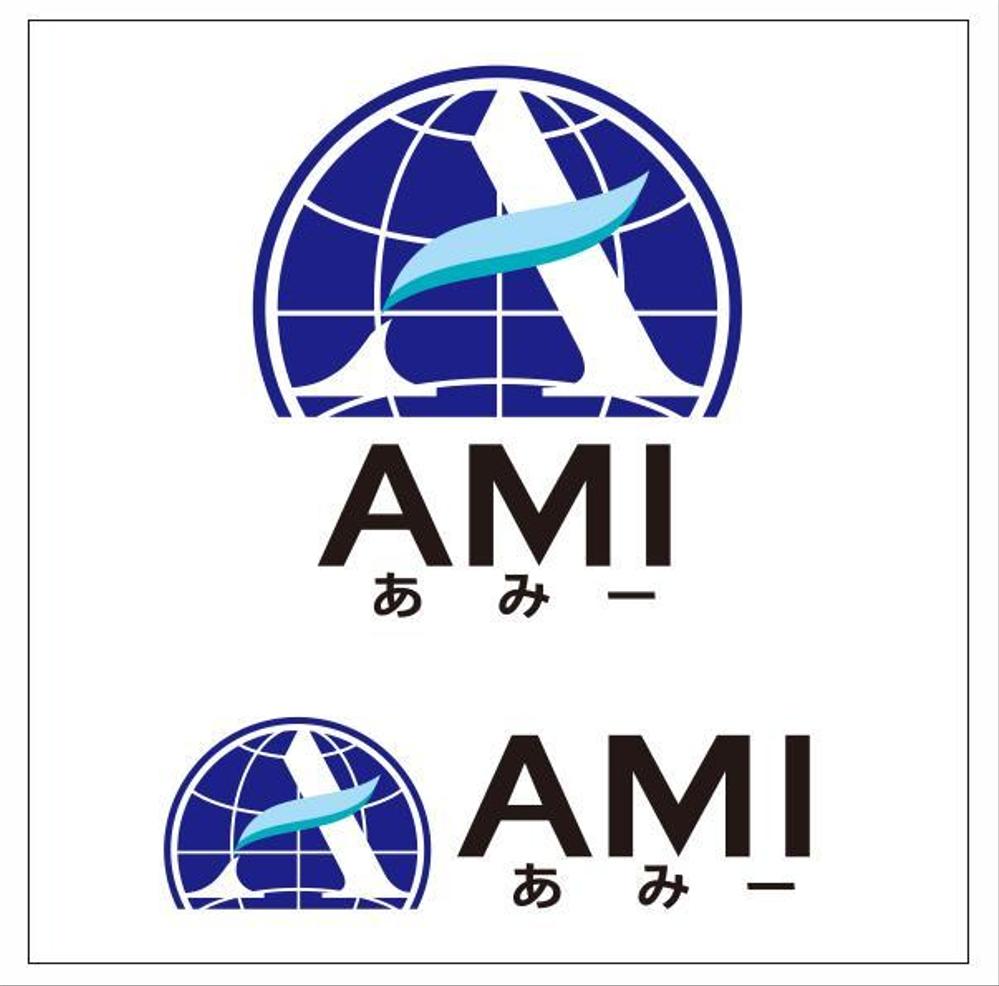 ポイントサイト『AMI』(あみー　と読む)のロゴデザイン