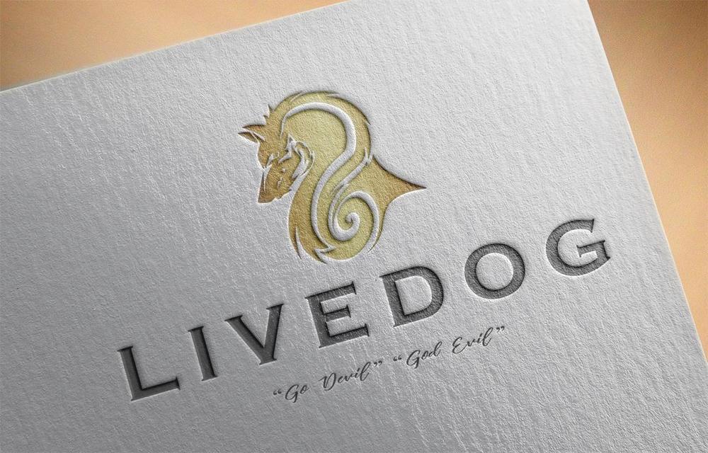 舞台制作会社「LIVEDOG」のロゴ制作