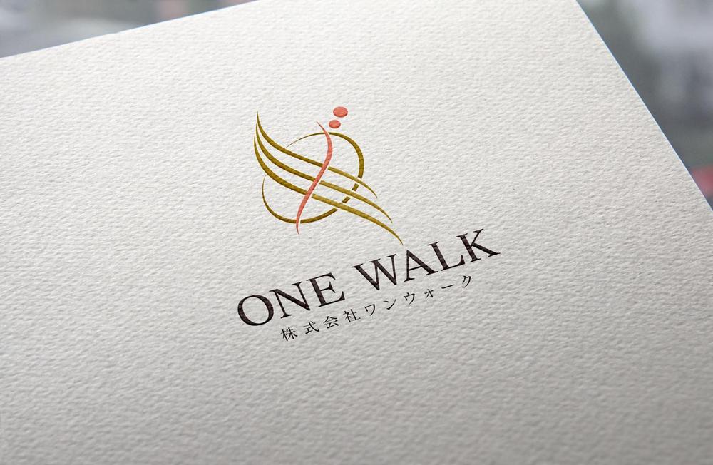 ニッチな供養業界専門のコンサルティング・広告代理店「ONE WALK」のロゴ