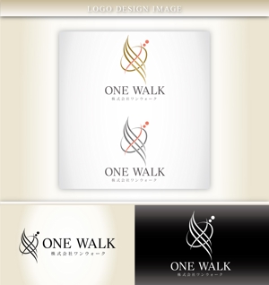 uw-design (junya_i)さんのニッチな供養業界専門のコンサルティング・広告代理店「ONE WALK」のロゴへの提案