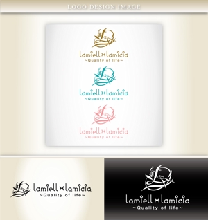 uw-design (junya_i)さんの美容室「lamiell」のロゴを募集！への提案