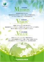 Yamashita.Design (yamashita-design)さんのミッション・ビジョン・バリューのポスター作成への提案