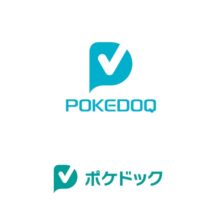 健康管理アプリ Pokedoq のロゴの依頼 外注 ロゴ作成 デザインの仕事 副業 クラウドソーシング ランサーズ Id