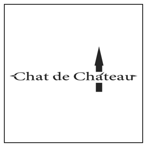 ものつくり絵師 (machino-kumasan)さんのアパレル雑貨の新しいブランド【Chat de Château】のロゴと文字ロゴへの提案