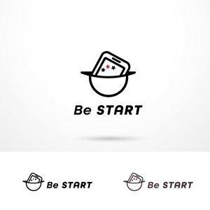 O-tani24 (sorachienakayoshi)さんのビッグスターネットショップの新店舗！『Be START』のロゴへの提案