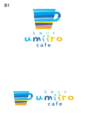 akipic (akipic)さんの港のカフェ「cafeうみいろ」のロゴへの提案