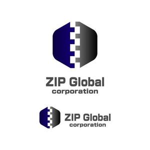 taniさんの「ZIP Global corporation」のロゴ作成への提案