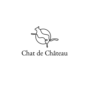 calimbo goto (calimbo)さんのアパレル雑貨の新しいブランド【Chat de Château】のロゴと文字ロゴへの提案
