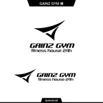 queuecat (queuecat)さんの24時間フィットネスジム 「GAINZ GYM」 の ロゴへの提案