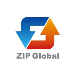 アトリエジアノ (ziano)さんの「ZIP Global corporation」のロゴ作成への提案