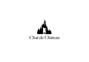 aki owada (bowie)さんのアパレル雑貨の新しいブランド【Chat de Château】のロゴと文字ロゴへの提案
