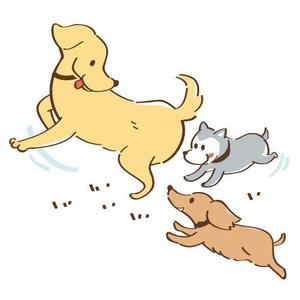 kojo (kojo)さんのシンプルで温かみのある子犬のイラストへの提案