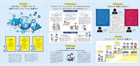 新卒学生向け採用パンフレット作成依頼 原稿あり の依頼 外注 カタログ パンフレットデザイン 作成の仕事 副業 クラウドソーシング ランサーズ Id