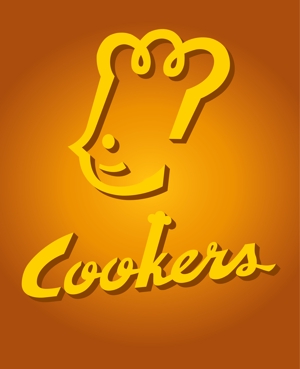 さんの「cooker's  ニューコッカーズバーガー」のロゴ作成への提案