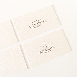 田中 (azumi_0208)さんの新規　美容室　「Astrantia」　のロゴ　への提案
