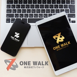 KOZ-DESIGN (saki8)さんのニッチな供養業界専門のコンサルティング・広告代理店「ONE WALK」のロゴへの提案
