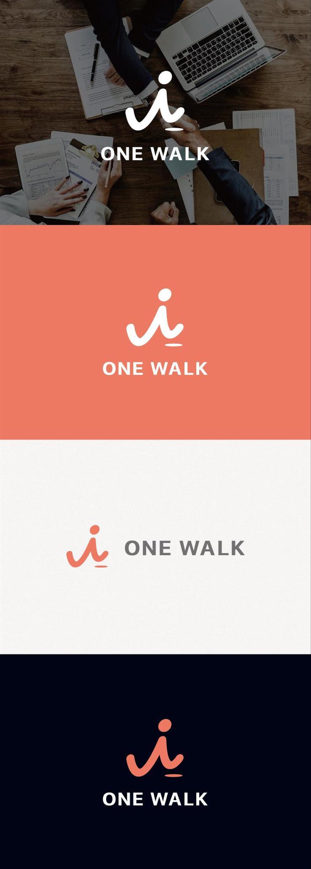 ニッチな供養業界専門のコンサルティング・広告代理店「ONE WALK」のロゴ