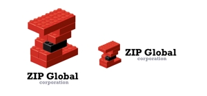isoya design (isoya58)さんの「ZIP Global corporation」のロゴ作成への提案