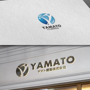 late_design ()さんの建設会社   ヤマト建築株式会社   のロゴへの提案
